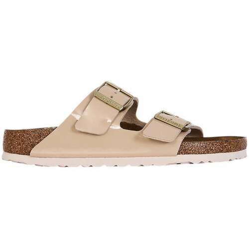 Birkenstock Sandali &amp;amp; Odprti čevlji Sandales Arizona cuir Bež Slike