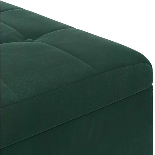  Otoman za pohranu s jastukom Tamnozelena 60 x 60 x 45 cm Bar&amp;scaron;un - Tamnozelena 60 cm Bar&amp;scaron;un Slike