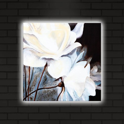 Wallity Zidna slika sa LED osvetljenjem 4040DACT-3, 40x40 cm Cijene
