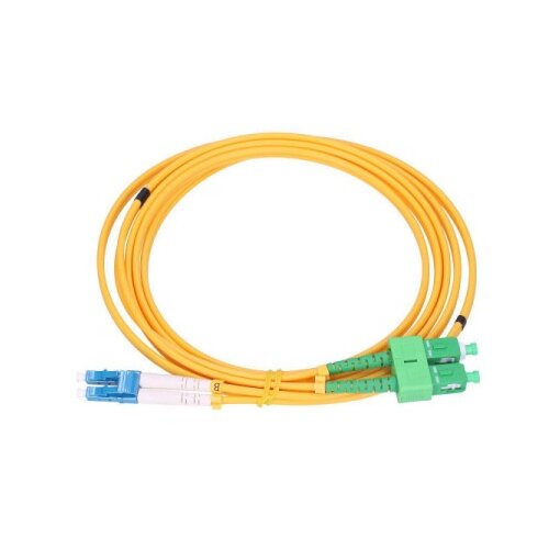 Exeshop ExeLink patchcord LC/UPC-SC/APC SM, Duplex, G657A1, 3mm,1 m ( EXE054 ) Cene