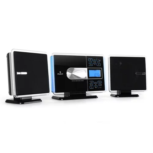 Auna VCP-191, USB stereo sustav, MP3, CD, SD, AUX, FM, dodirna upravljačka ploča, crna / srebrna