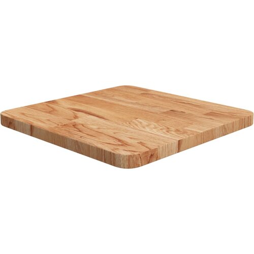  Četvrtasta stolna ploča svjetlosmeđa 40x40x2,5 cm od hrastovine Cijene