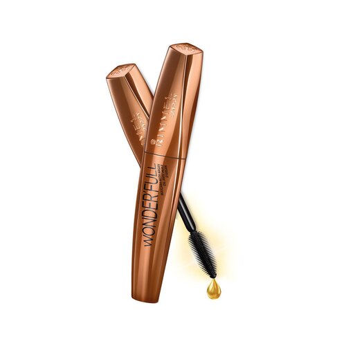 Rimmel London Wonder Full hranilna maskara za volumen in podalj&amp;scaron;anje trepalnic 11 ml odtenek 001 Black Slike