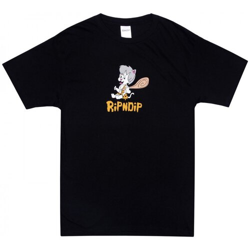Ripndip Majice s kratkimi rokavi Ripnstone tee Črna Cene