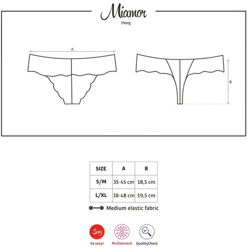 Obsessive Miamor Thong S/M Cene
