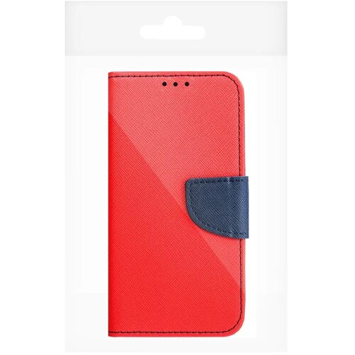 Ovitek Fancy Book za XIAOMI Redmi 13c / POCO C65 rdeč / temno moder Slike