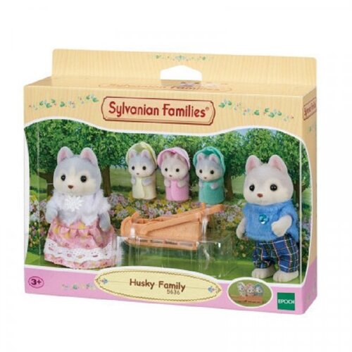 SYLVANIAN Set Lutaka Sylvanian Families The Husky Family Slike