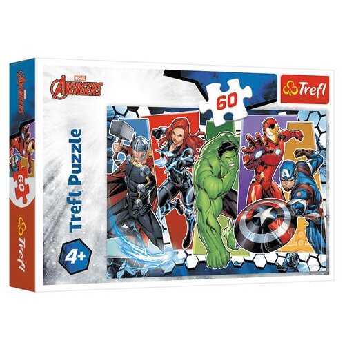 Trefl The Avengers Invincible Sestavljanka 60 kos Risanke Cene