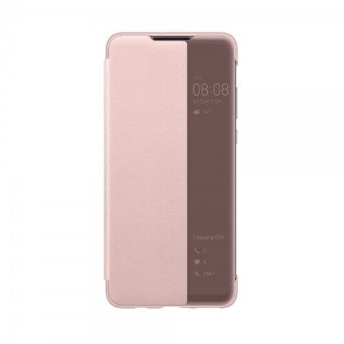 Huawei original preklopna torbica smart view za P30 lite roza z okenčkom Cene