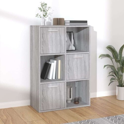 VidaXL omara za shranjevanje siva sonoma 60x29,5x90 cm Slike