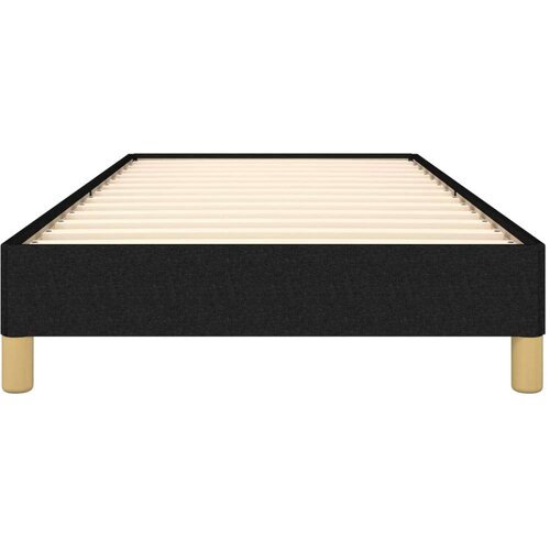  Okvir Za krevet crni 100x200 cm od tkanine Slike