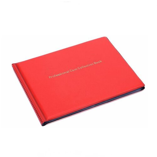 INF Album za znamke, album za kovance z 240 žepki za zbiratelje Red, (22104966) Cene