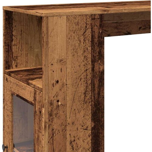 VidaXL barski stol s držačima boja drva 101 x 40 x 103,5 cm drveni Slike