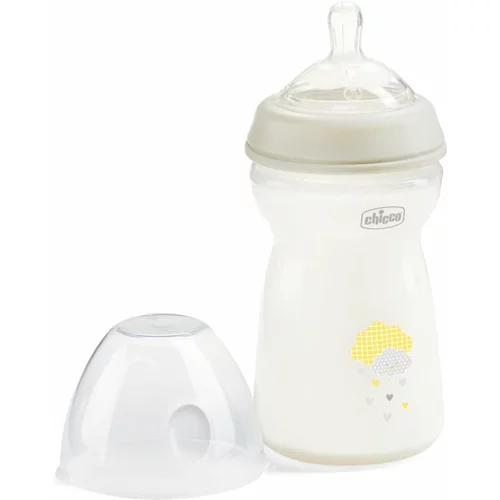 Chicco Natural Feeling Neutral steklenička za dojenčke 6m+ 330 ml
