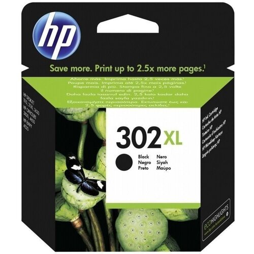 HP 302XL High Yield Black Original Ink C F6U68AE#ABE Slike