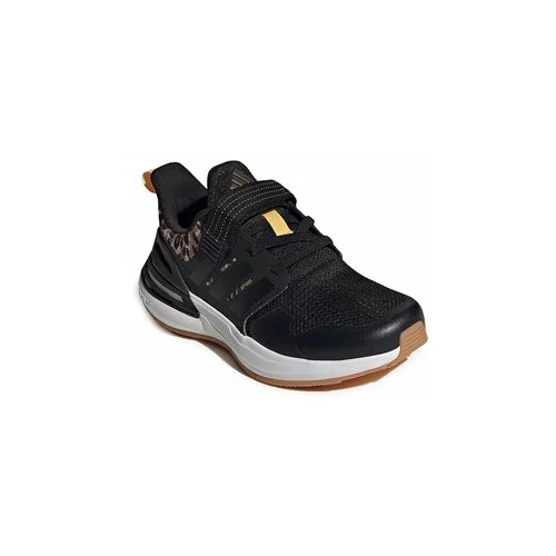 Adidas Čevlji Rapidasport Bounce Sport Running Elastic Lace Top Strap Shoes FZ6349 Črna