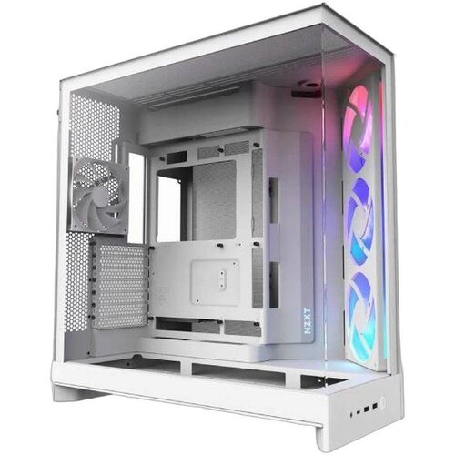NZXT Kućište H9 Flow RGB Gaming White Cene