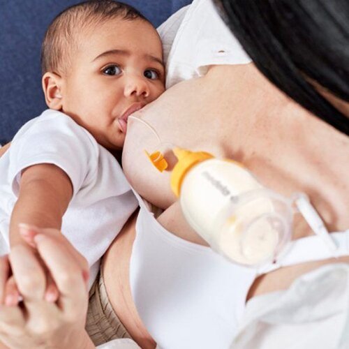 Medela SNS sistem za dodatan unos mlijeka kod hranjenja Slike