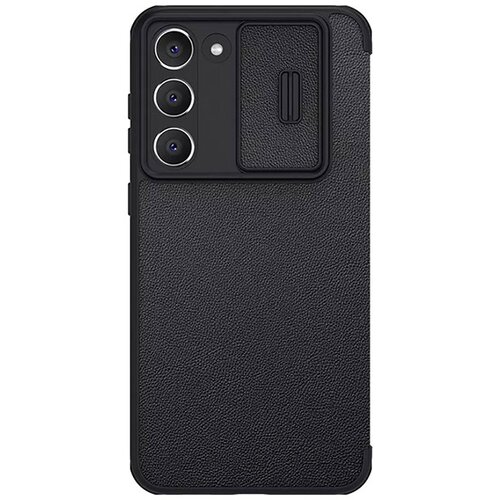 Nillkin torbica Qin Pro (plain leather) za Samsung S911B Galaxy S23 crna Slike