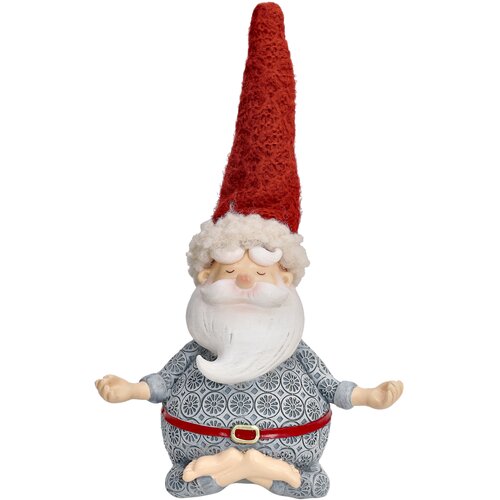 Tognana Figura Deda Mraza Lotosov cvet, Christmas Babbo Yoga, &amp;Scaron;arena Slike