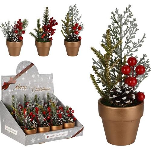  BOŽIĆNA DEKORACIJA CVIJEĆE 15CM ZLATNO Cene