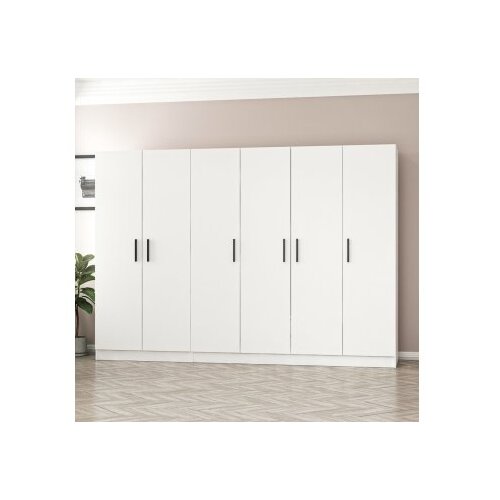 Hanah home Ormar Kale 270x190x52cm Bijeli Cene