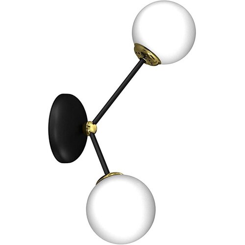  Zidna lampa JOY 2xE14/40W/230V crna/zlatna Cene