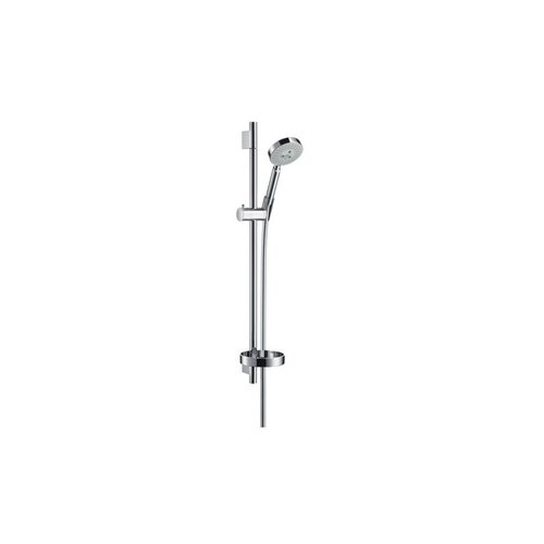 Hansgrohe Raindance S 100 Chrome tuš set: ručni tuš sa 3 mlaza, Isiflex B 1600 crevo za tuš i usponska šipka sa kliznim držačem i policom 27882000 Cene