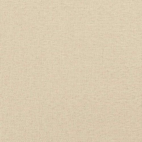 VidaXL Okvir kreveta bez madraca krem 120 x 200 cm od tkanine Slike