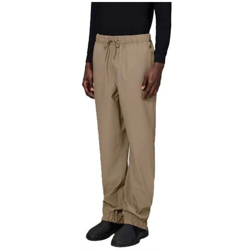 Rains Lahkotne hlače &amp;amp; Harem hlače RAIN PANTS REGULAR W3 Bež Slike