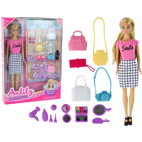  Lutka za igru Anlily sa rekvizitima za uljepšavanje i torbicama - 30 cm Cijene