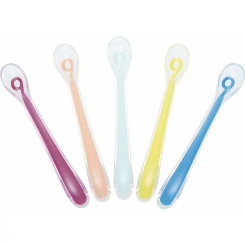 Babymoov Spoons Silicone žlička za otroke 6m+ 5 kos