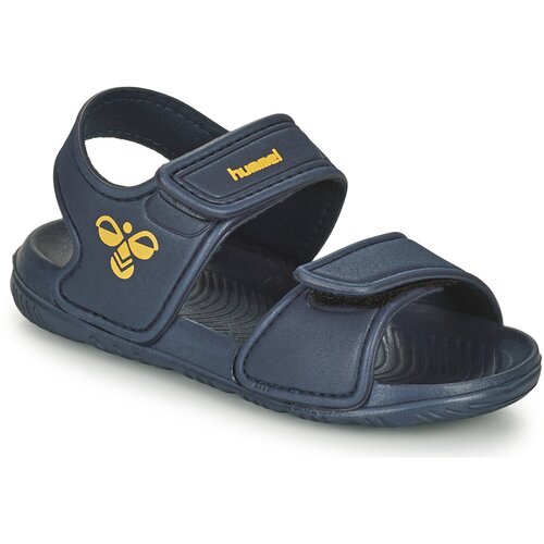 Hummel &amp;Scaron;portni sandali PLAYA JR Modra Slike