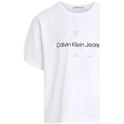 Calvin Klein Jeans Majice s kratkimi rokavi - Bela Cene