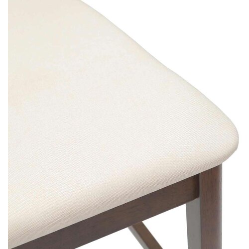  Trpezarijske stolice 2 pcs Svijetlosmeđa 48 x 49 x 95 cm - Svijetlosmeđa i svijetla Slike