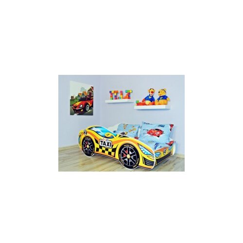  Dečiji krevet racing car taxi 160x80cm Cene