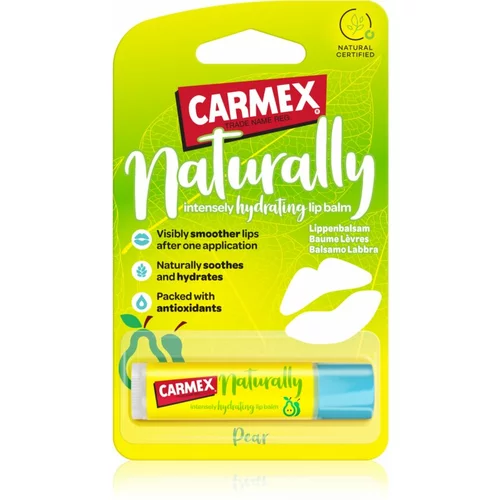 Carmex Pear vlažilni balzam za ustnice v paličici 4.25 g