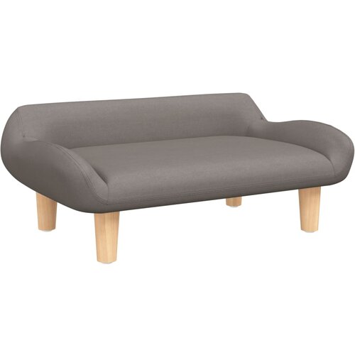 Maison Chic Otroški kavč - Otroški divan - Otroški sedež taupe 70x40x24 cm blago, (21729721) Cene