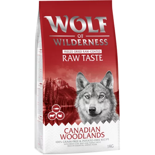 Wolf of Wilderness 2 x 1 kg suha hrana po posebni ceni! - The Taste of Canada