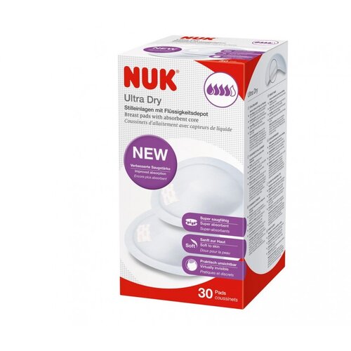 Nuk Tupferi za grudi Ultra dry, 30 komada Slike