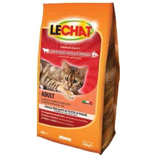 Lechat hrana za mačke sa govedinom i povrćem, 1.5kg Cene