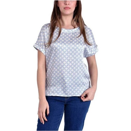 Linea Emme Marella Topi & Bluze 2615111071 Modra Cene