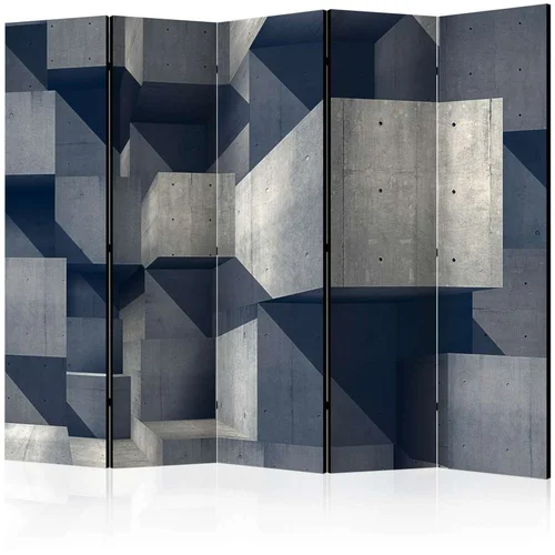  Paravan u 5 dijelova - Concrete city II [Room Dividers] 225x172