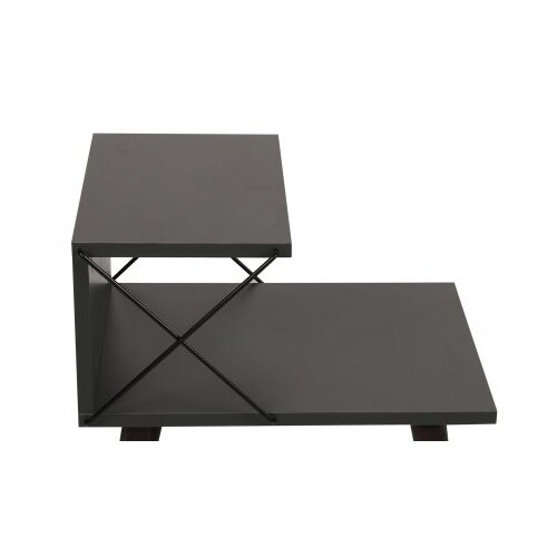 Hanah home Cross komoda u antracit boji, crna Slike