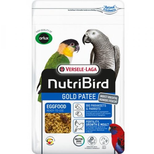 Versele-laga hrana za ptice NutriBird Gold Pate Parrots And Big Parakeets 10kg Cene