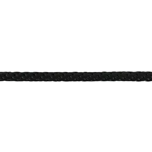 STABILIT PP uže po dužnom metru (Promjer: 6 mm, Polipropilen, Crne boje, 24-struko spiralno pleteno)