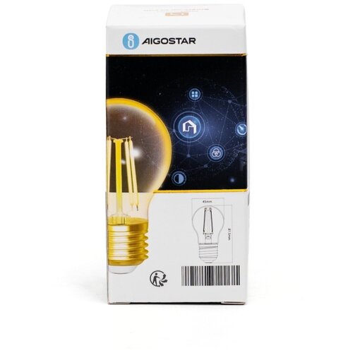 Aigostar led prigu&amp;scaron;iva sijalica filament G45 E27/4,5W/230V 2700-6500K wi-fi Slike