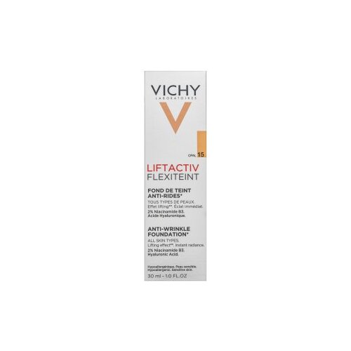 Vichy liftactiv Flexiteint SPF20 tekući puder s lifting efektom 30 ml nijansa 15 Opal Cijene