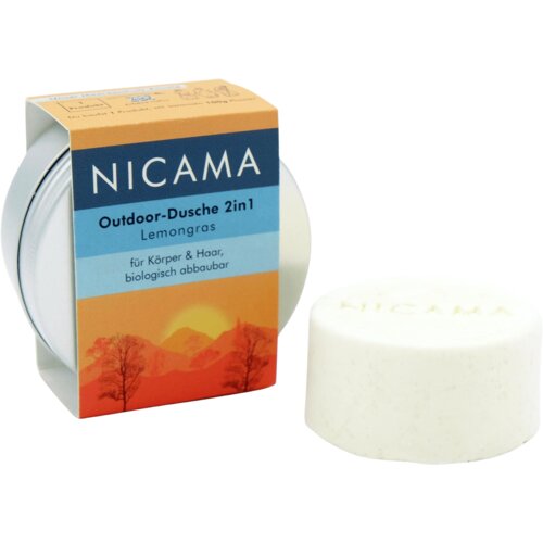NICAMA Outdoor 2 u 1 sredstvo za tu&scaron;iranje s limunskom travom - 60 g u limenci Cijene