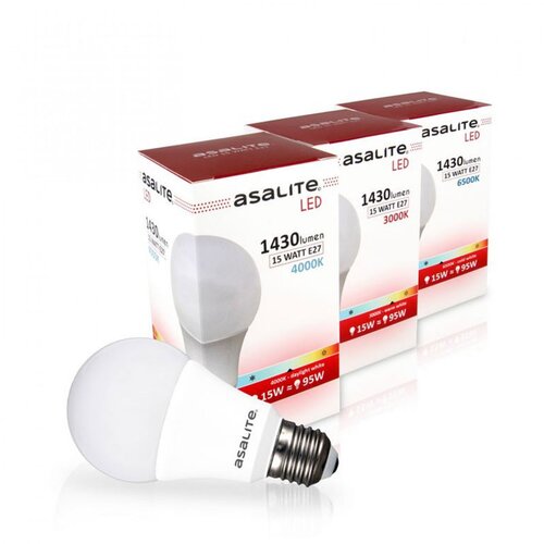 Asalite LED sijalka E27, 15W, 3000K Cene
